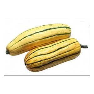  Courges delicata x2 (1.1 - 1.2 kg)