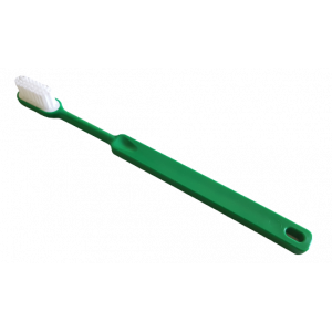  Brosse à dent bioplastique verte rechargeable