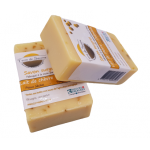  Savon lait de chèvre et calendula sans HE (100g)