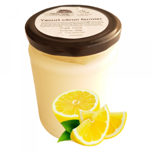  Yaourt citron (500g) DLC COURTE 17/07