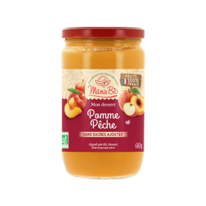  Dessert pomme pêche (680g)