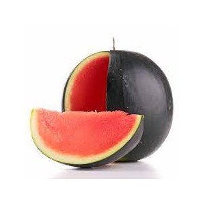  Pastèque mini noire (la pièce - 1.3-1.6 kg)