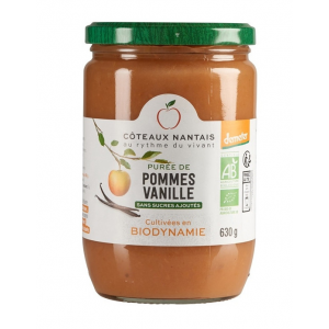  Purée pomme vanille (630g)