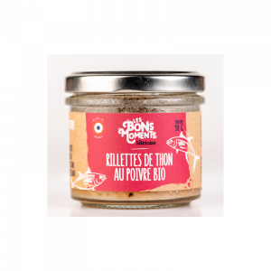  Rillettes de thon au poivre (90g)