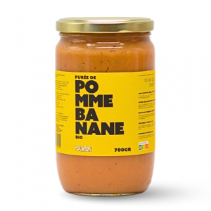  Purée pomme banane (700g)