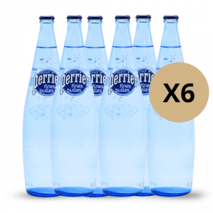  Perrier Fines Bulles Eau gazeuse x6 (1L)