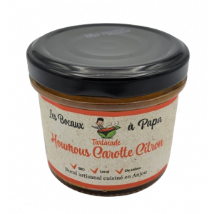  Houmous carotte citron (100g)