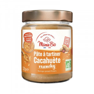  Pâte à tartiner cacahuète crunchy (350g)