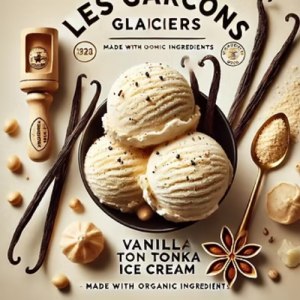  Glace vanille - fèves tonka (330ml)