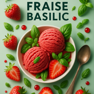  Sorbet Fraise Basilic (330ml)