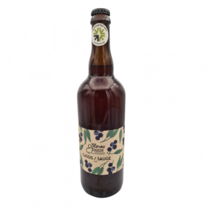  Bière blanche cassis Sterne et Mousse (75cl)