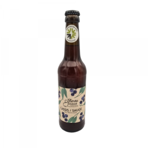  Bière blanche cassis Sterne et Mousse (33cl)