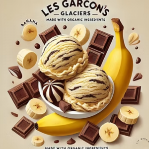  Glace Chocolat-Banane (330ml)