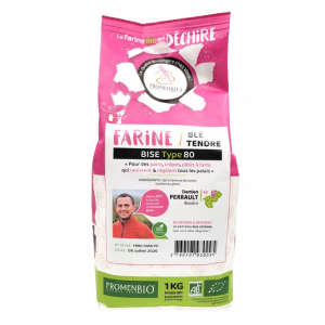 Farine de blé T80 (1 kg)
