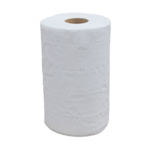  Essuie-tout blanc 200 feuilles (x2 rouleaux)