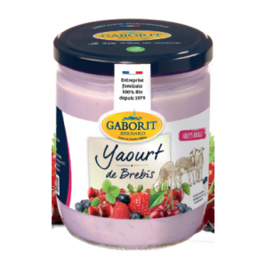  Yaourt brassé de brebis aux fruits rouges (400g)