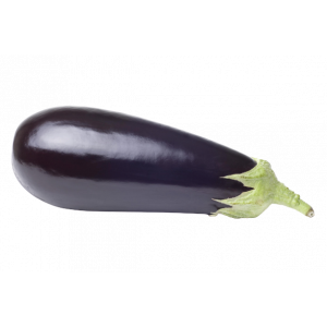  Aubergines mix- tigrées/noires  (700g env.)