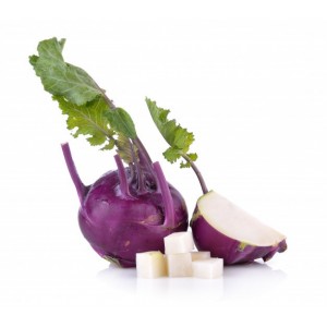  Chou rave vert ou violet (la pièce)