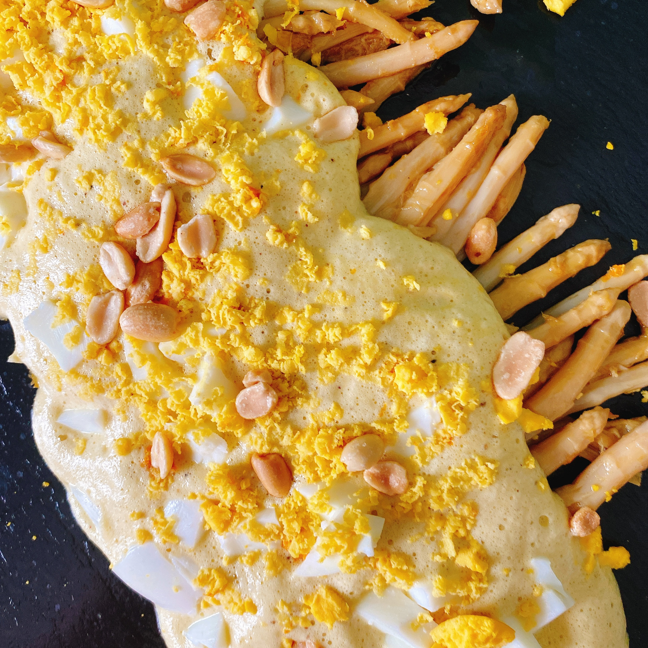 Asperges rôties et mayonnaise légère Asperges rôties et mayonnaise légère