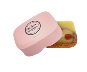 Boîte à savon rose poudrée Savons de Joya