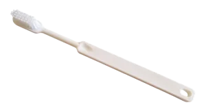 Brosse à dents bioplastique blanche rechargeable