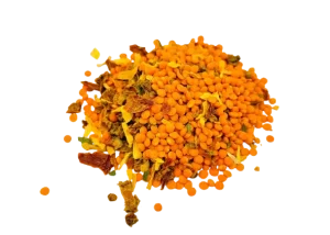 Dal lentilles corail et curry