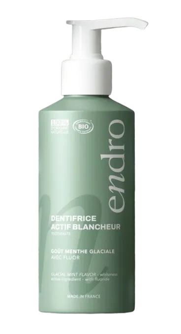 Dentifrice actif blancheur au fluor