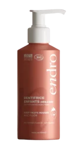 Dentifrice enfants au fluor - goût fruits rouges