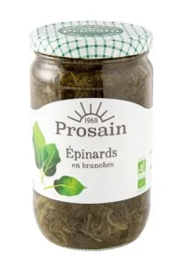 Epinards en branche