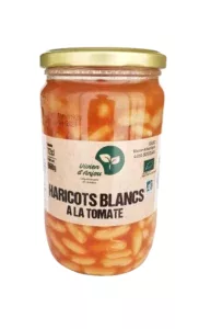 Haricots blancs à la tomate (660g)