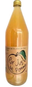 Jus de pomme - bouteille NON reprise