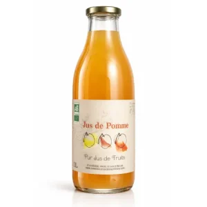 Jus de pomme - bouteille consignée