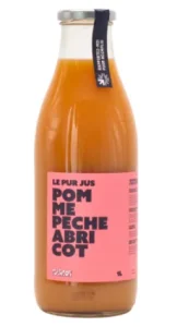 Jus pomme pêche abricot