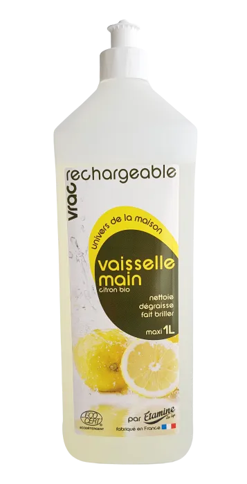 Liquide vaisselle citron-menthe