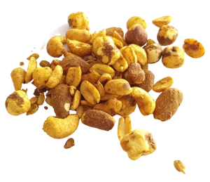 Mélange apéro au shoyou et curcuma