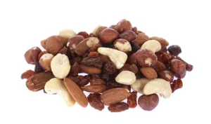 Mélange de fruits secs étudiant