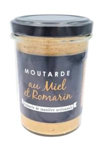 Moutarde au miel et romarin