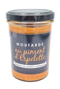 Moutarde au piment d'Espelette