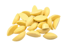 Pistoles de chocolat blanc