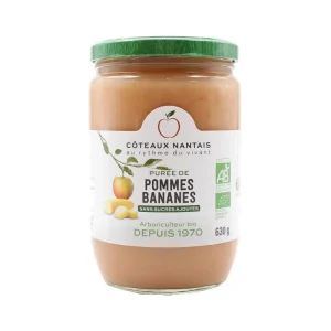 Purée pommes-bananes
