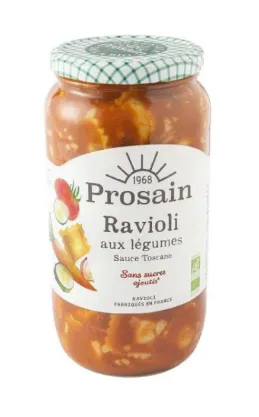 Raviolis légumes sauce Toscane