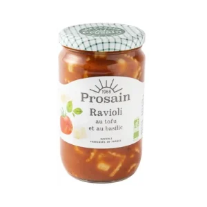 Raviolis tofu et basilic