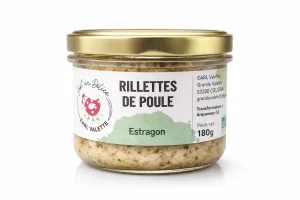 Rillettes de poule à l'estragon