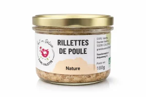 Rillettes de poule nature