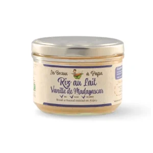 Riz au lait à la vanille