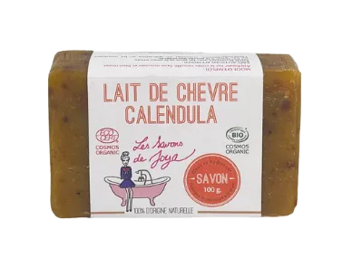 Savon lait de chèvre et calendula - sans HE