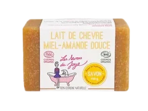Savon lait de chèvre, miel et amande douce - sans HE