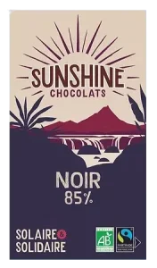 Tablette chocolat noir 85% - carton