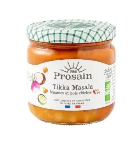 Tikka massala aux légumes et pois chiches