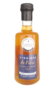 Vinaigre de poiré aromatisé gingembre et épices